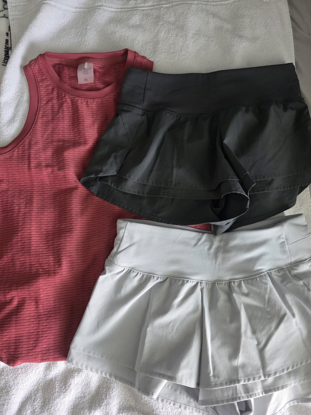 CALIA by Carrie Underwood Shorts And Tank Top Bundle